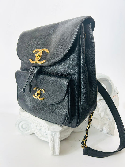 Vintage 1990s Chanel Backpack
