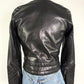 Trouve Black Quilted Leather Jacket