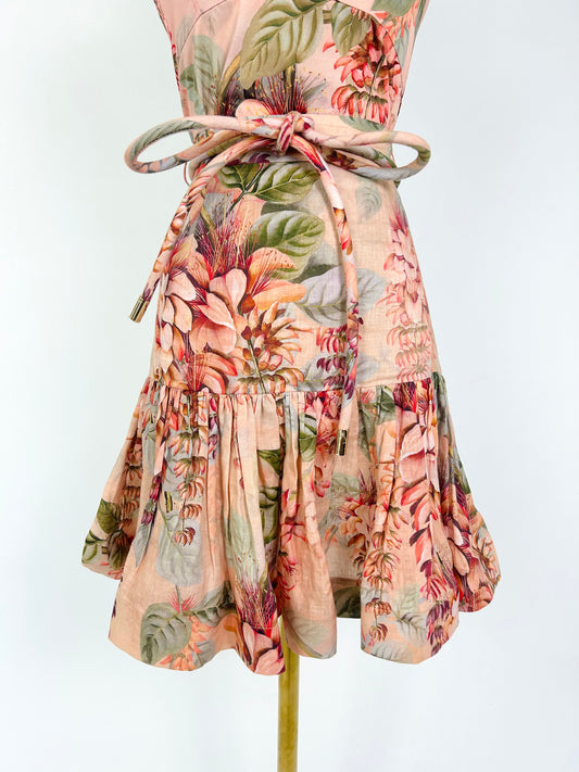 Zimmerman Wild Botanica Floral Linen Skirt