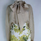 Vintage Button up Blouse with Neck tie