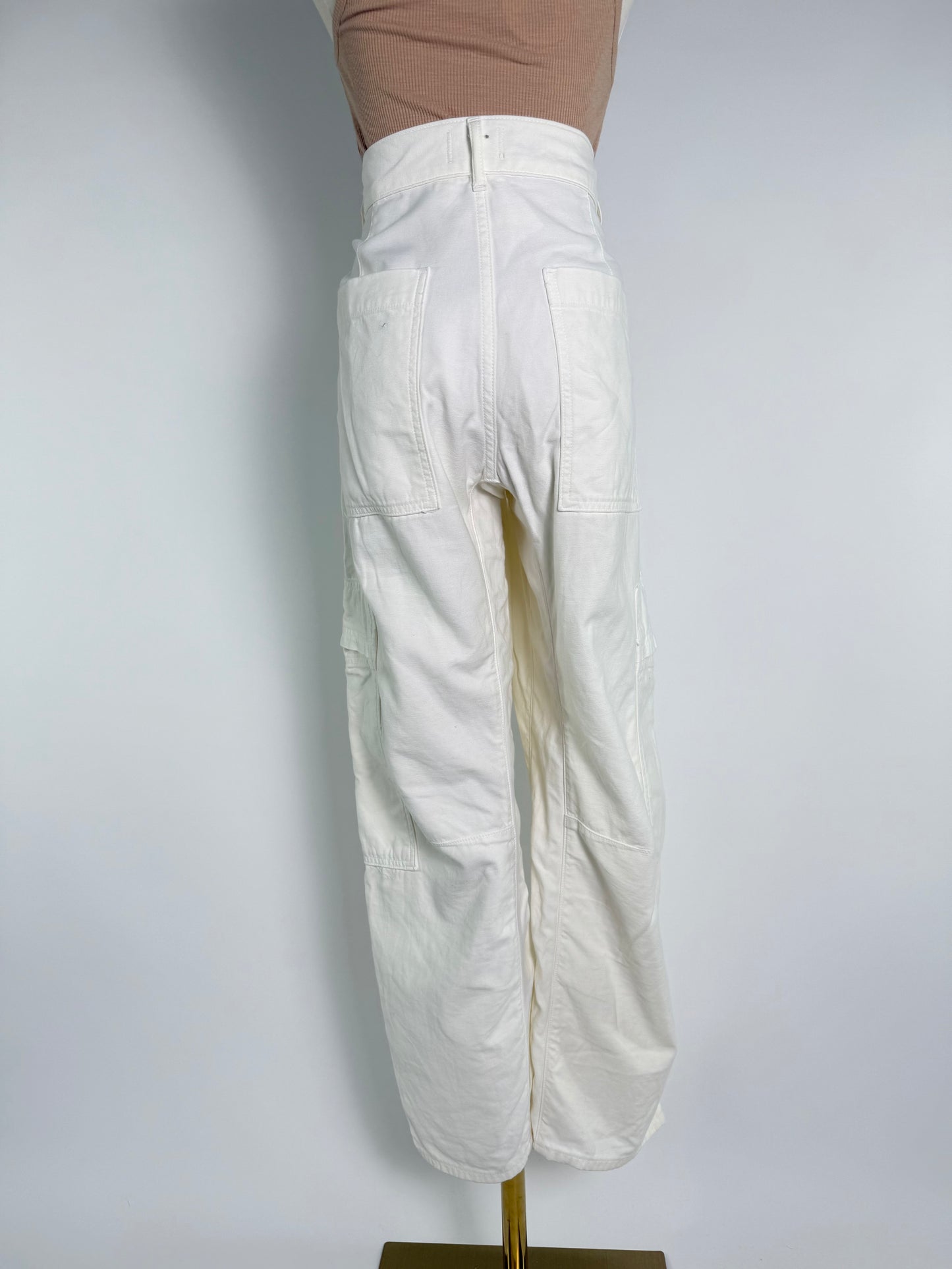 Citizens Of Humanity White Cargo Pants