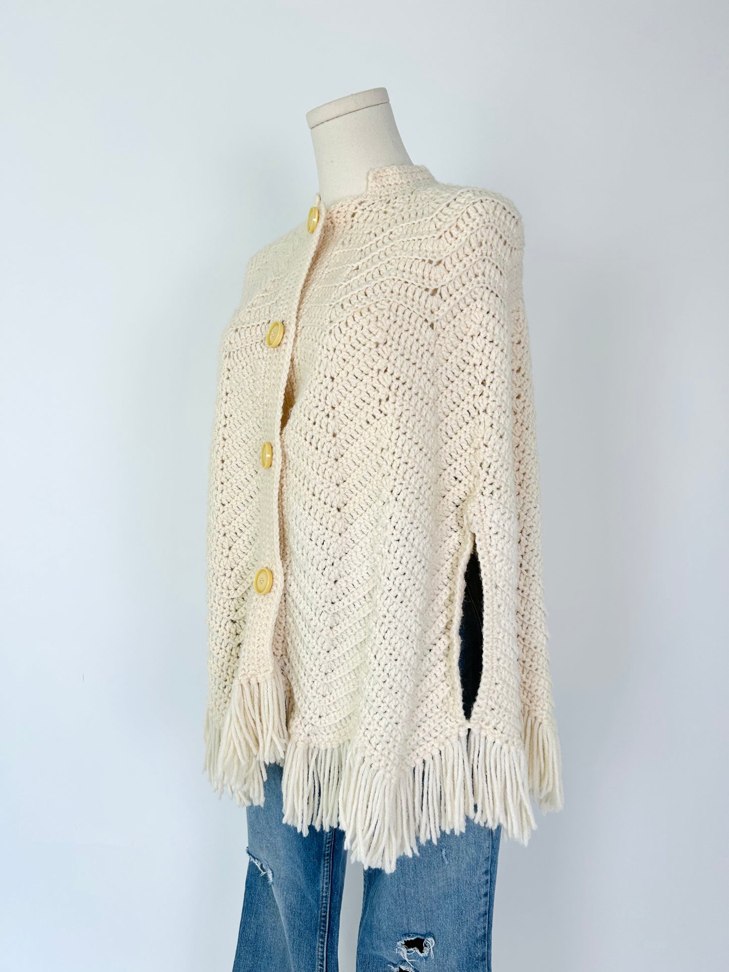 Vintage Crochet Poncho