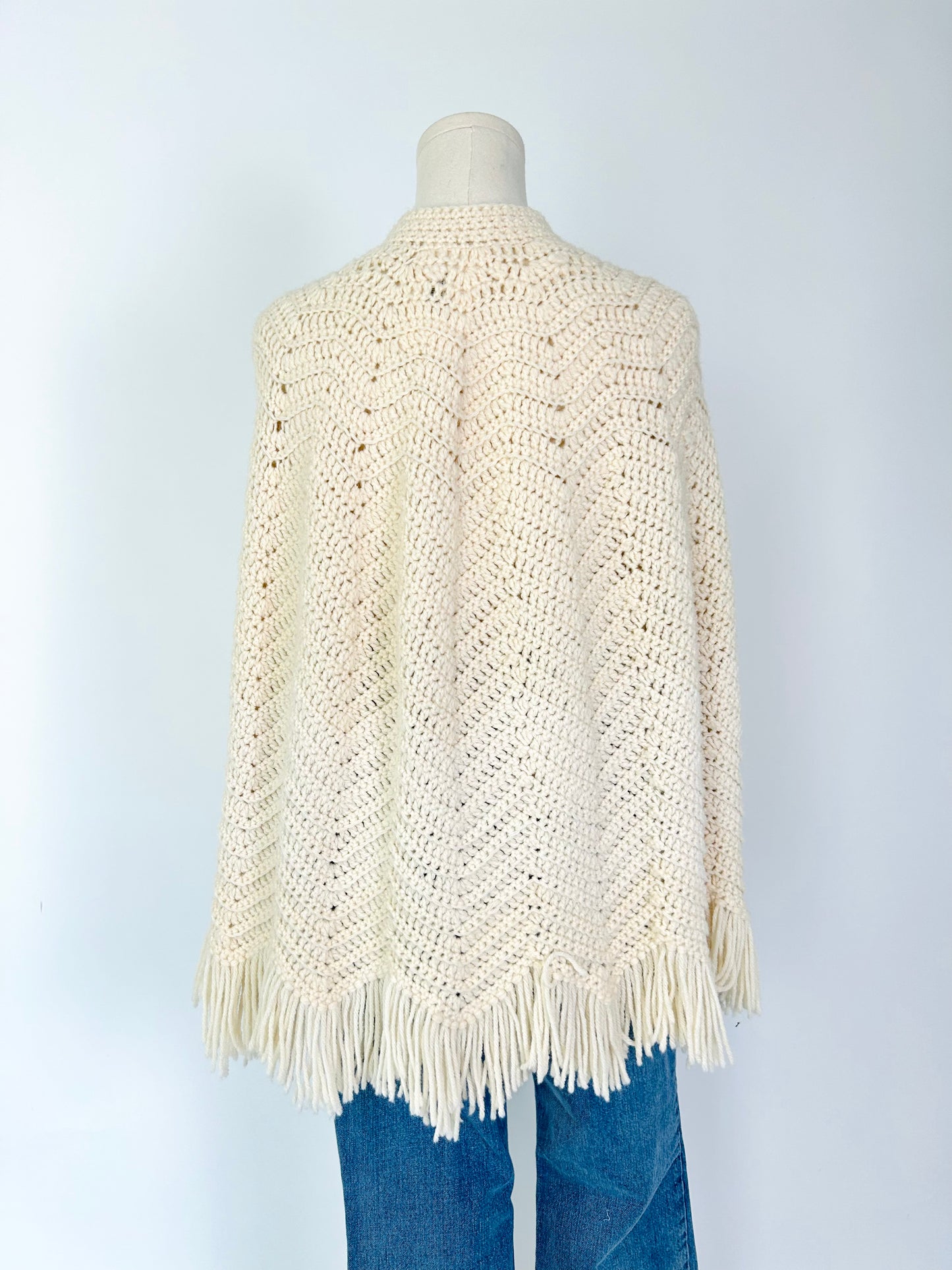 Vintage Crochet Poncho