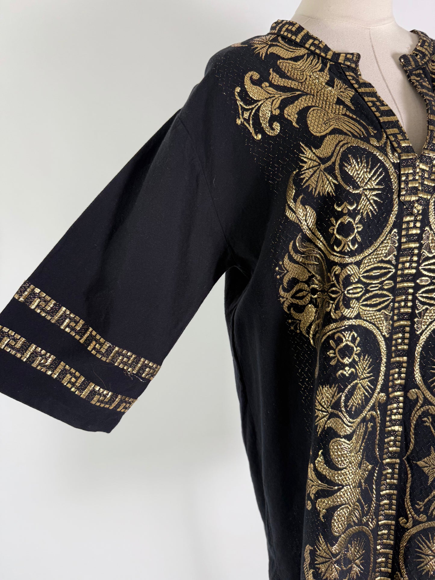 Vintage Greece Mini Caftan