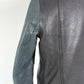 Baldwin Black & Green Leather Jacket