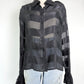 Vintage Patrick Christopher Black Silk Top