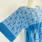 Tory Burch Blue and White Towel Dress