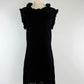Chanel Perforated Ruffle Dress