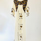 Vintage 1970s Hand Embroidered Caftan
