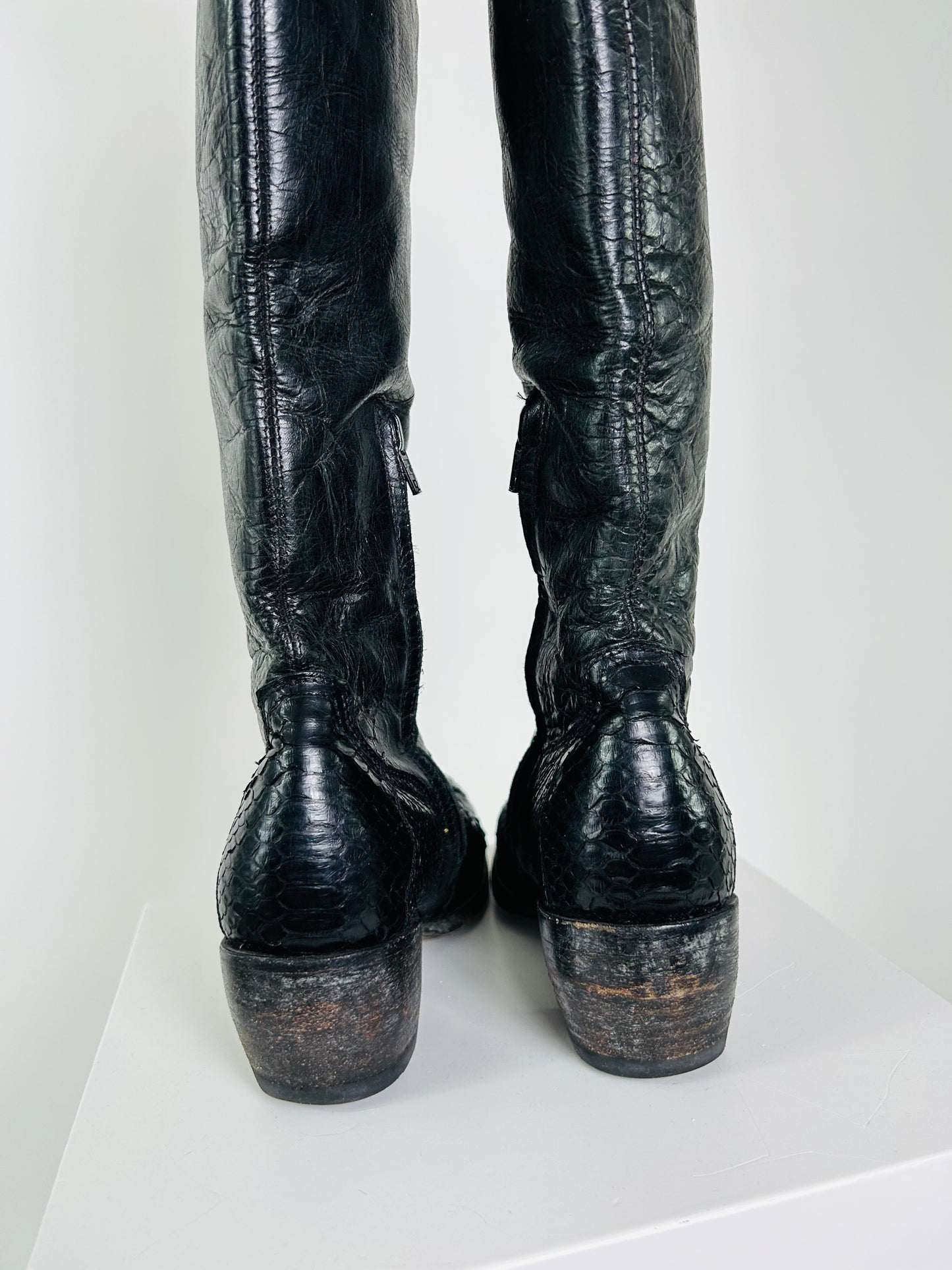 Old Gringo Black Tall Boots