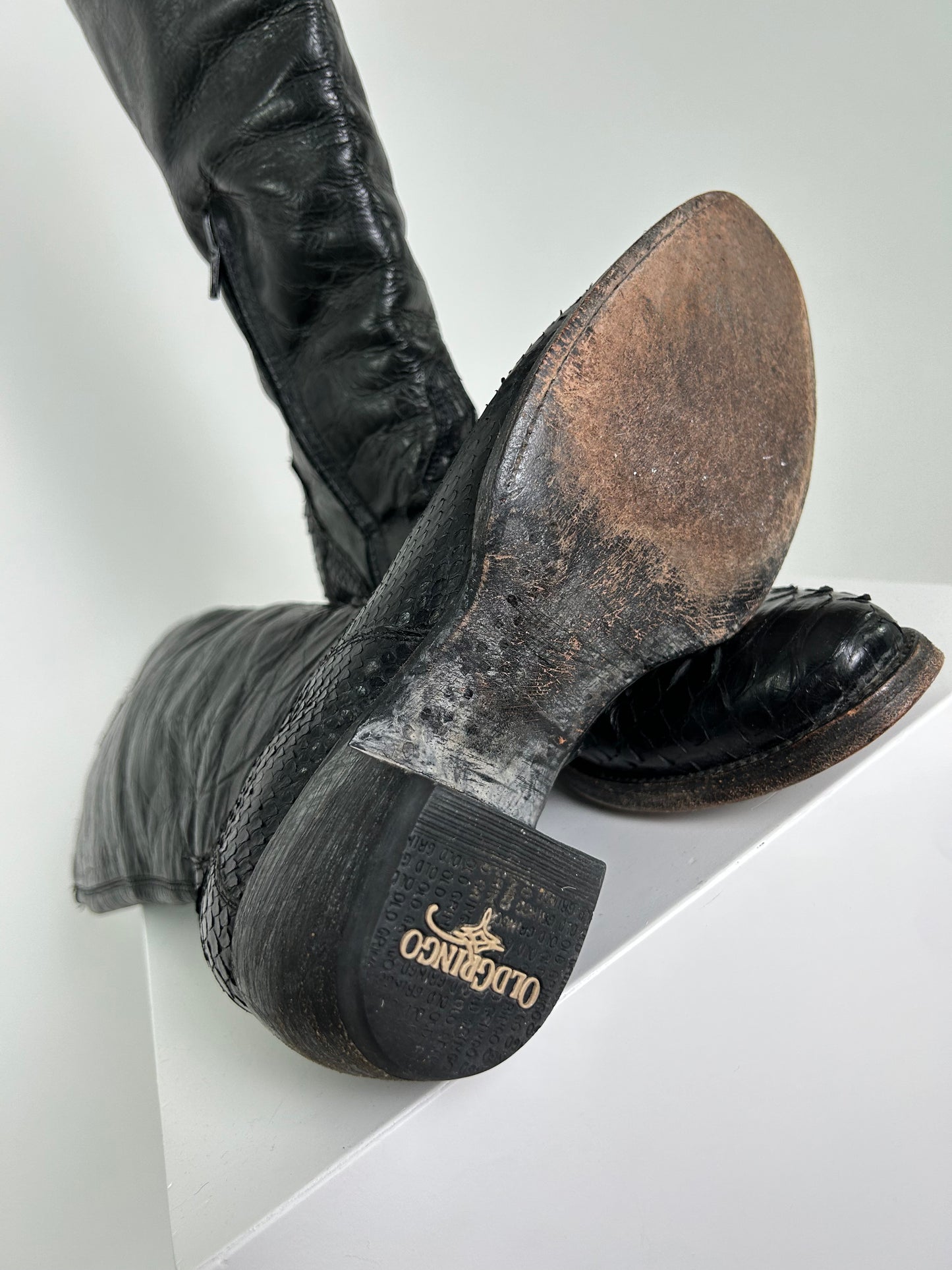 Old Gringo Black Tall Boots