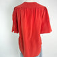 Equipment Silk Ruffle Top NWT