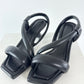 Mercedes Castillo Black Sandal
