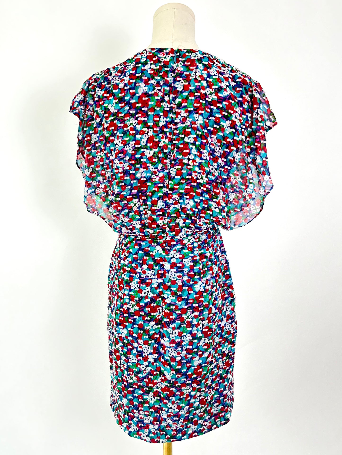 Saloni Multi Color Brooke Dress