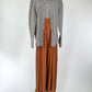 Tory Burch Black/White Stripe Top