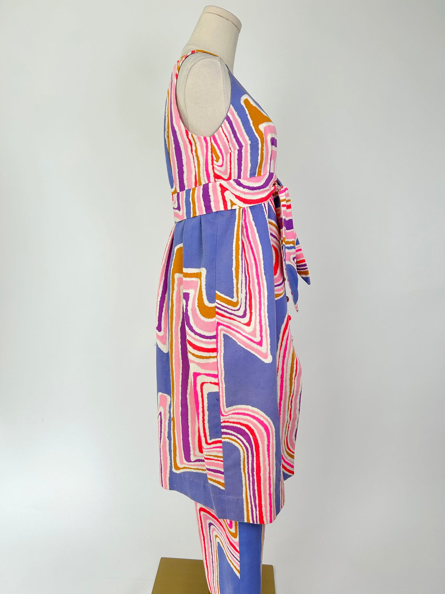 Vintage 1970s Abstract Pantsuit