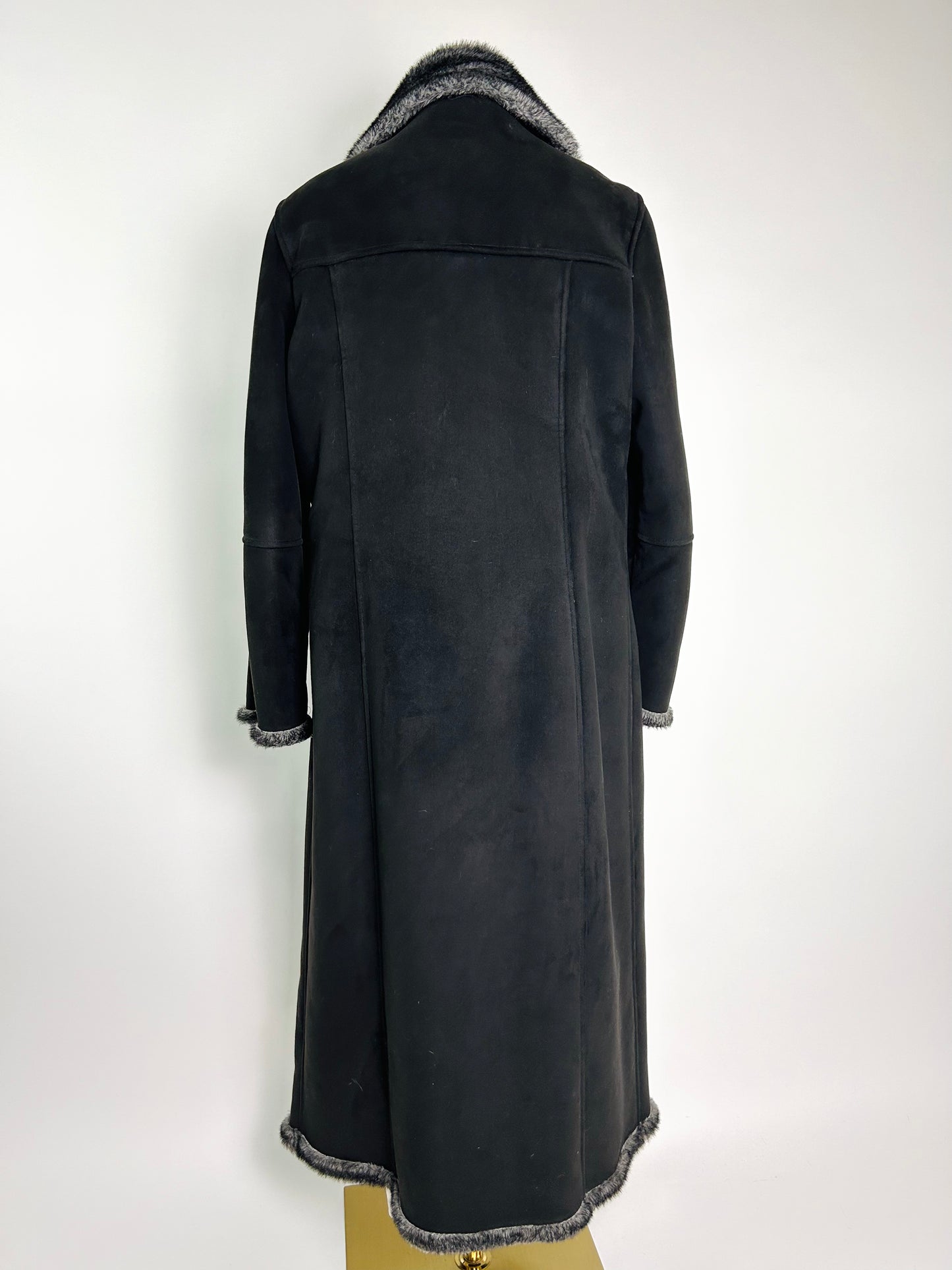 Vintage Utex Faux Shearling Long Coat