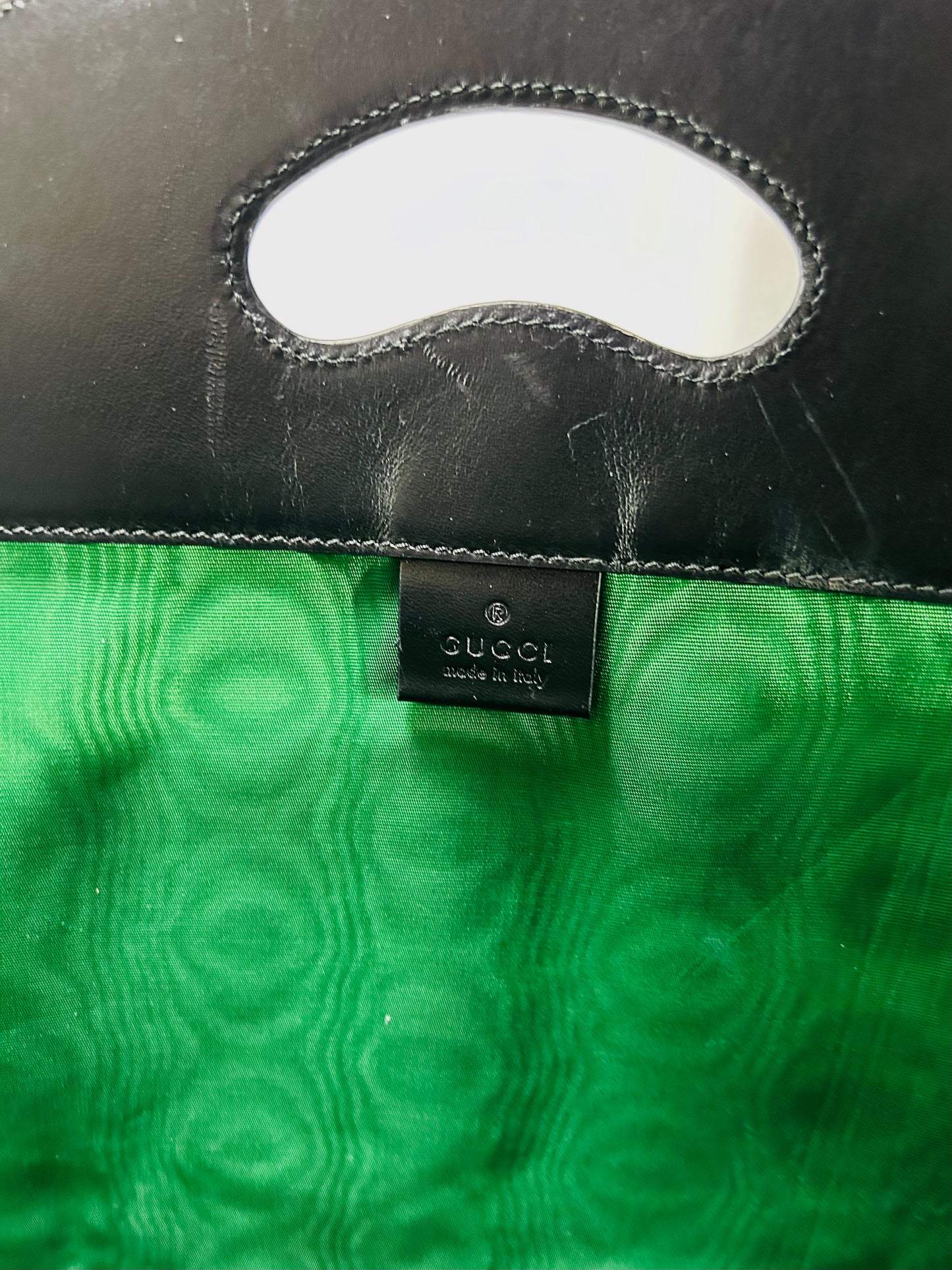 Gucci Black Tote/ Computer Bag