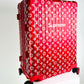 Louis Vuitton Red Carryon Suitcase