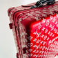 Louis Vuitton Red Carryon Suitcase