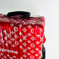 Louis Vuitton Red Carryon Suitcase