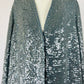 Lapointe Gray Sequin Jacket