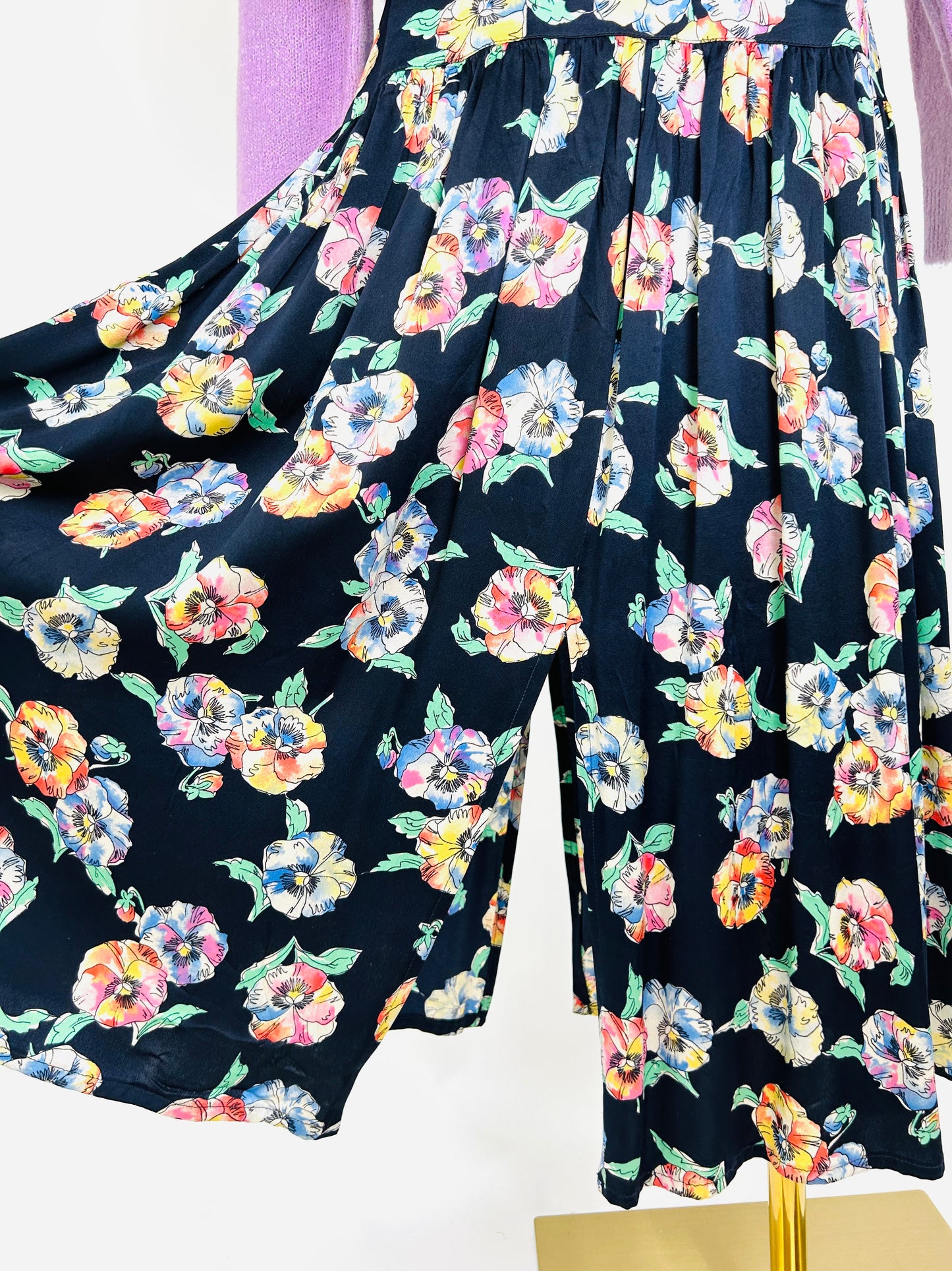 Vintage Escada Floral Skirt