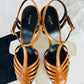 Celine T Strap Leather Heel