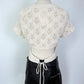 ASTR Crochet Cropped Top