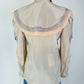 Vintage Jerri Sherman Blush Silk Top Deadstock