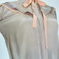 Vintage Jerri Sherman Blush Silk Top Deadstock