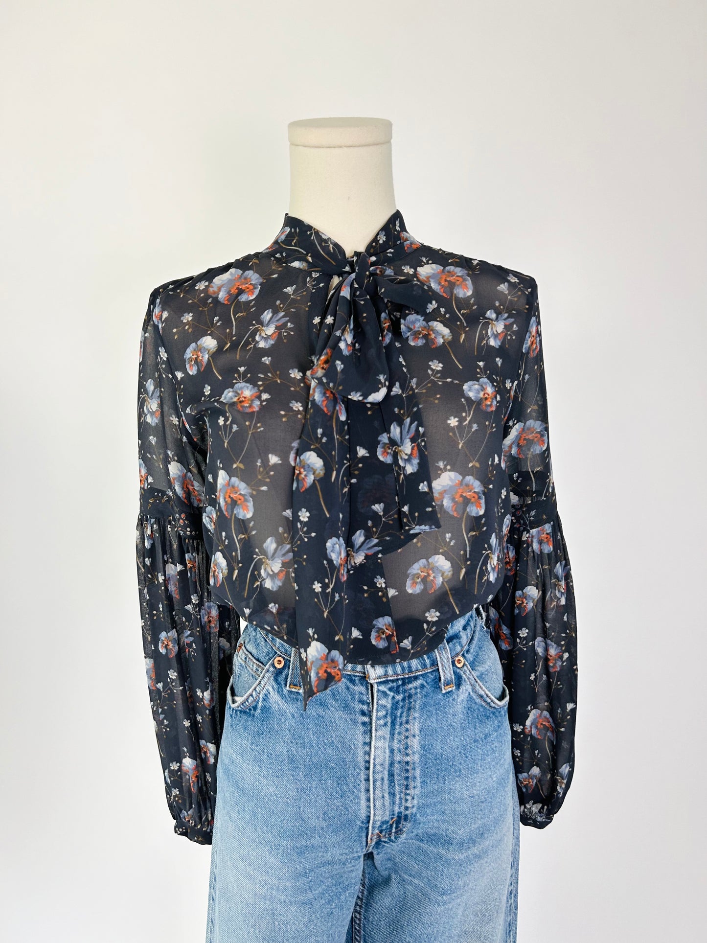 Ulla Johnson Silk Floral Top