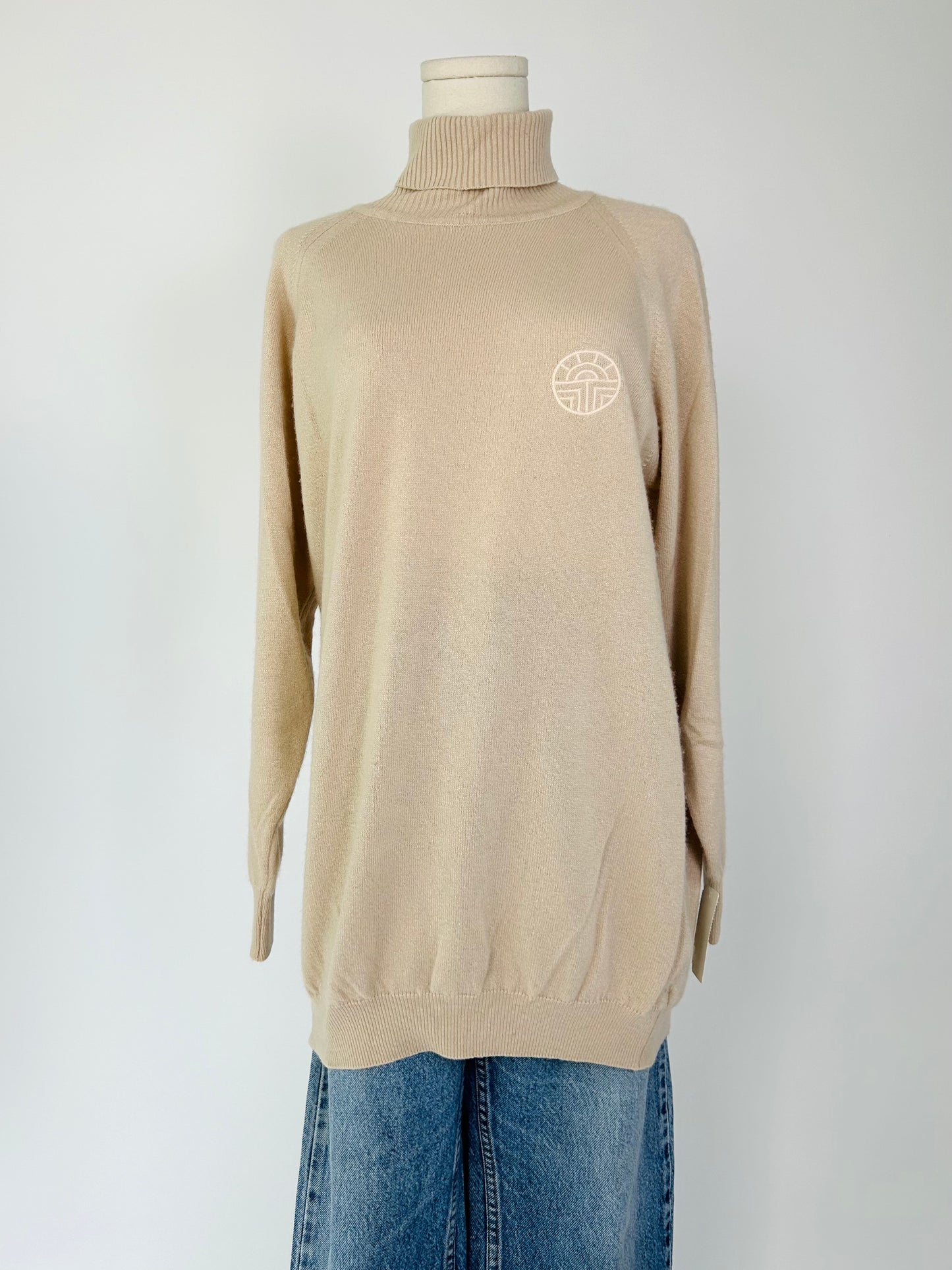 Vintage Louis Feraud Cashmere Blend Turtleneck