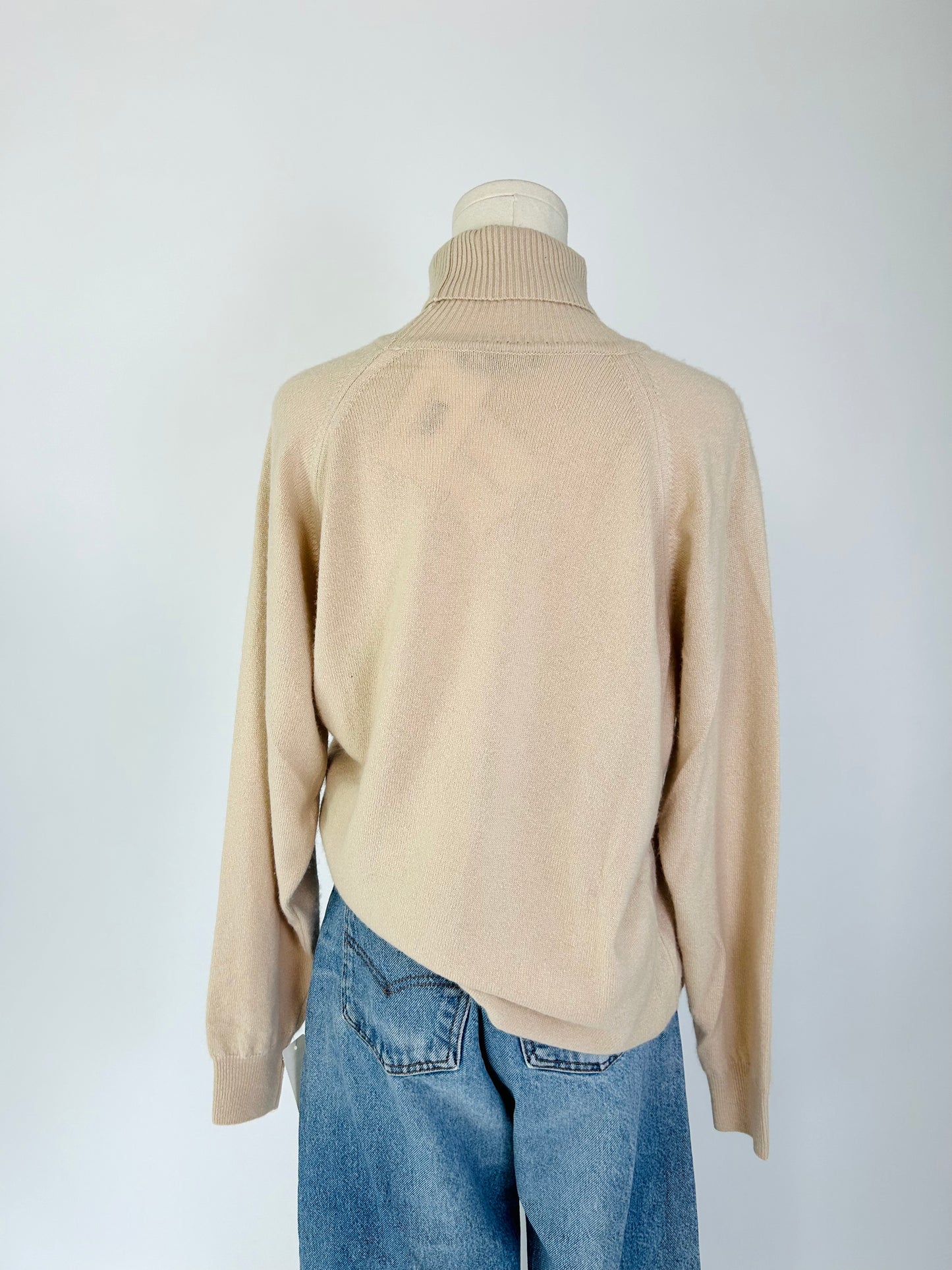 Vintage Louis Feraud Cashmere Blend Turtleneck