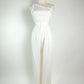 Vintage Dana Buchman White Pleated Pant