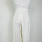 Vintage Dana Buchman White Pleated Pant