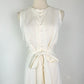 Vintage Stewart White Maxi Dress