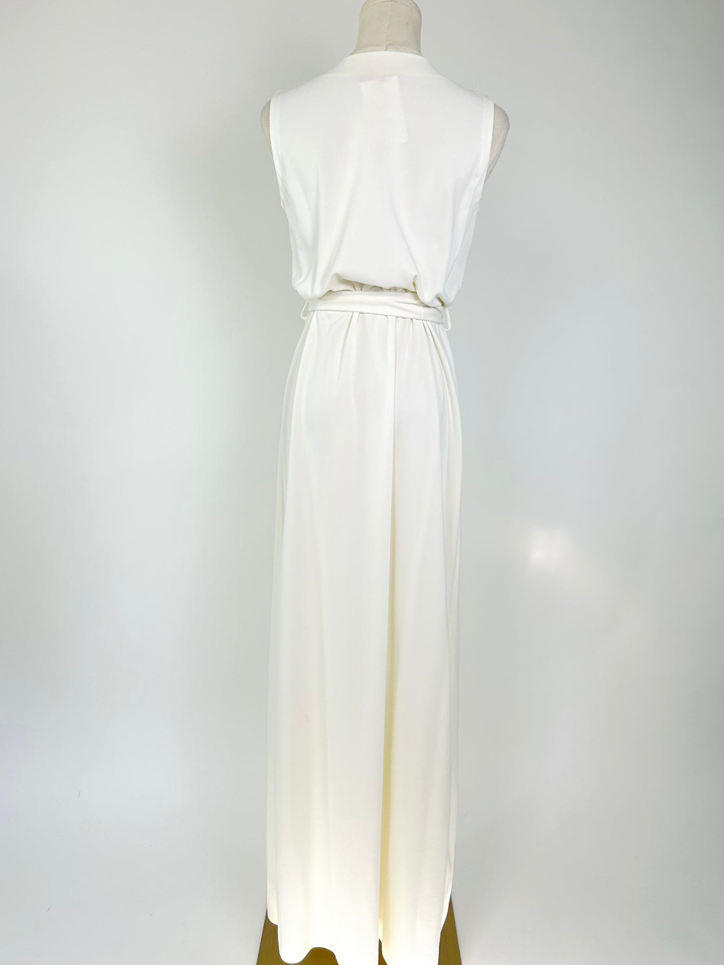 Vintage Stewart White Maxi Dress