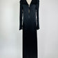 Vintage Ann Lavigne Open Front Maxi Dress