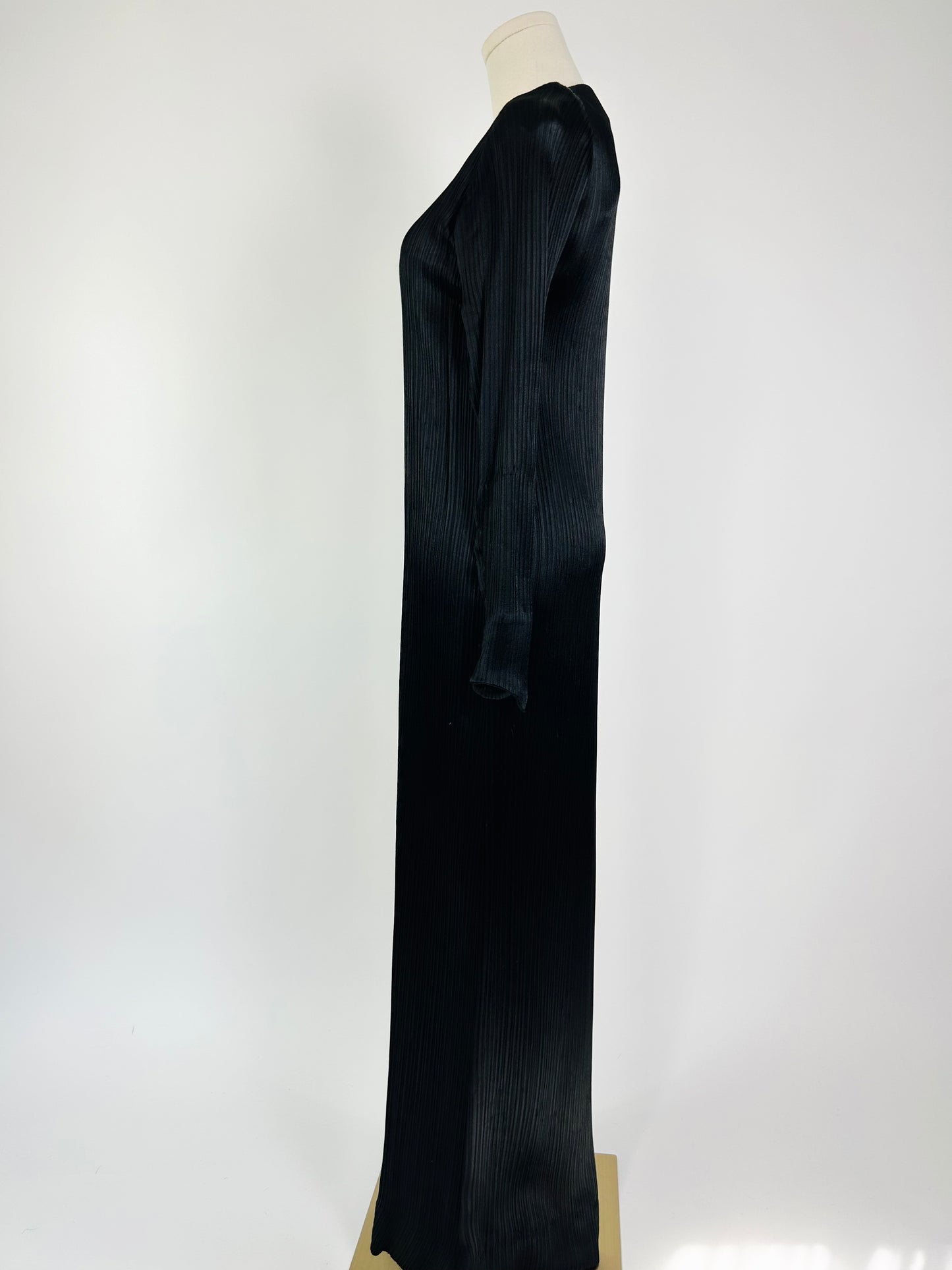 Vintage Ann Lavigne Open Front Maxi Dress