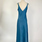 Vintage Halston Tonal Leopard Slip Dress