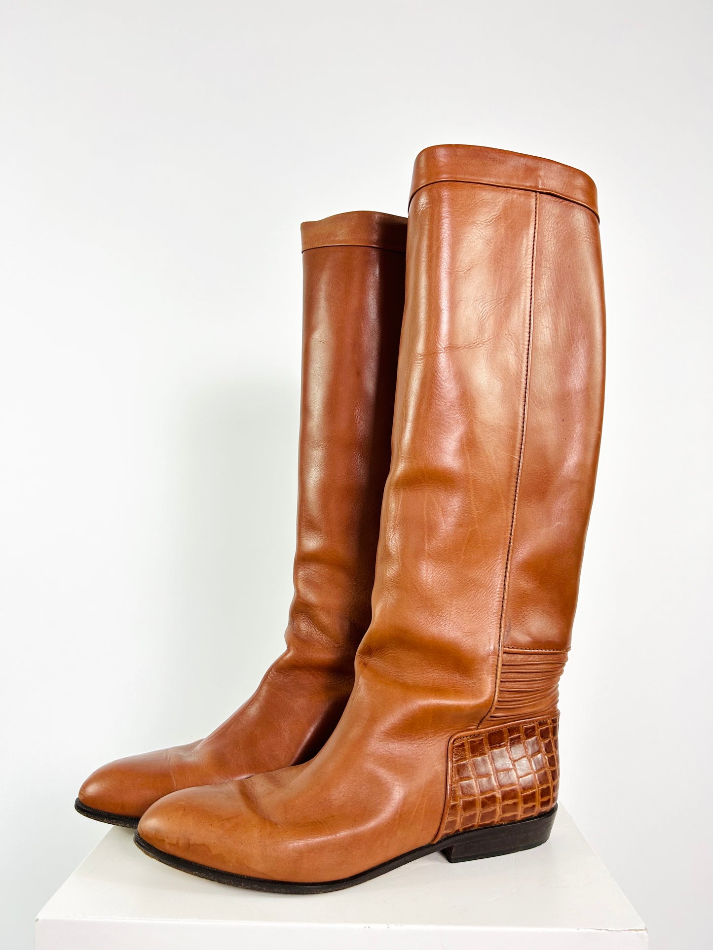 Vintage Via Spiga Tall Leather Boots