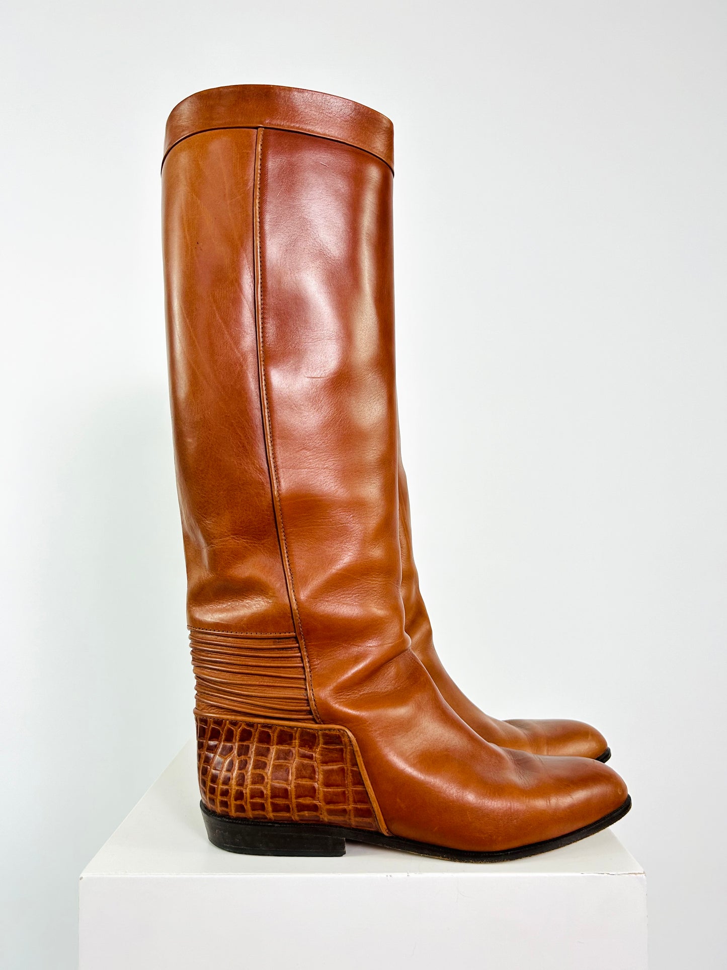 Vintage Via Spiga Tall Leather Boots