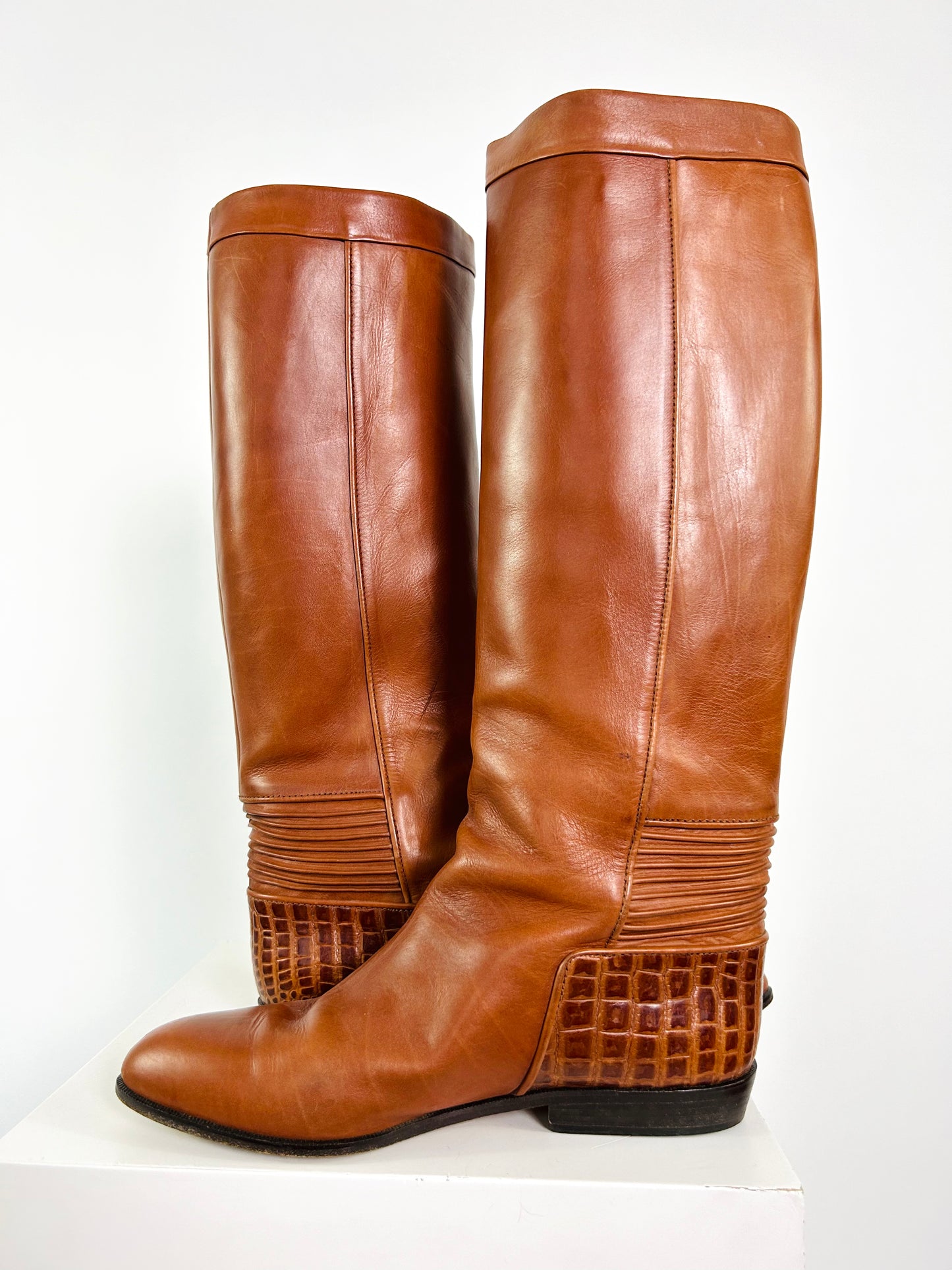 Vintage Via Spiga Tall Leather Boots