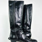 Vintage Salvador Ferragamo Black Boots