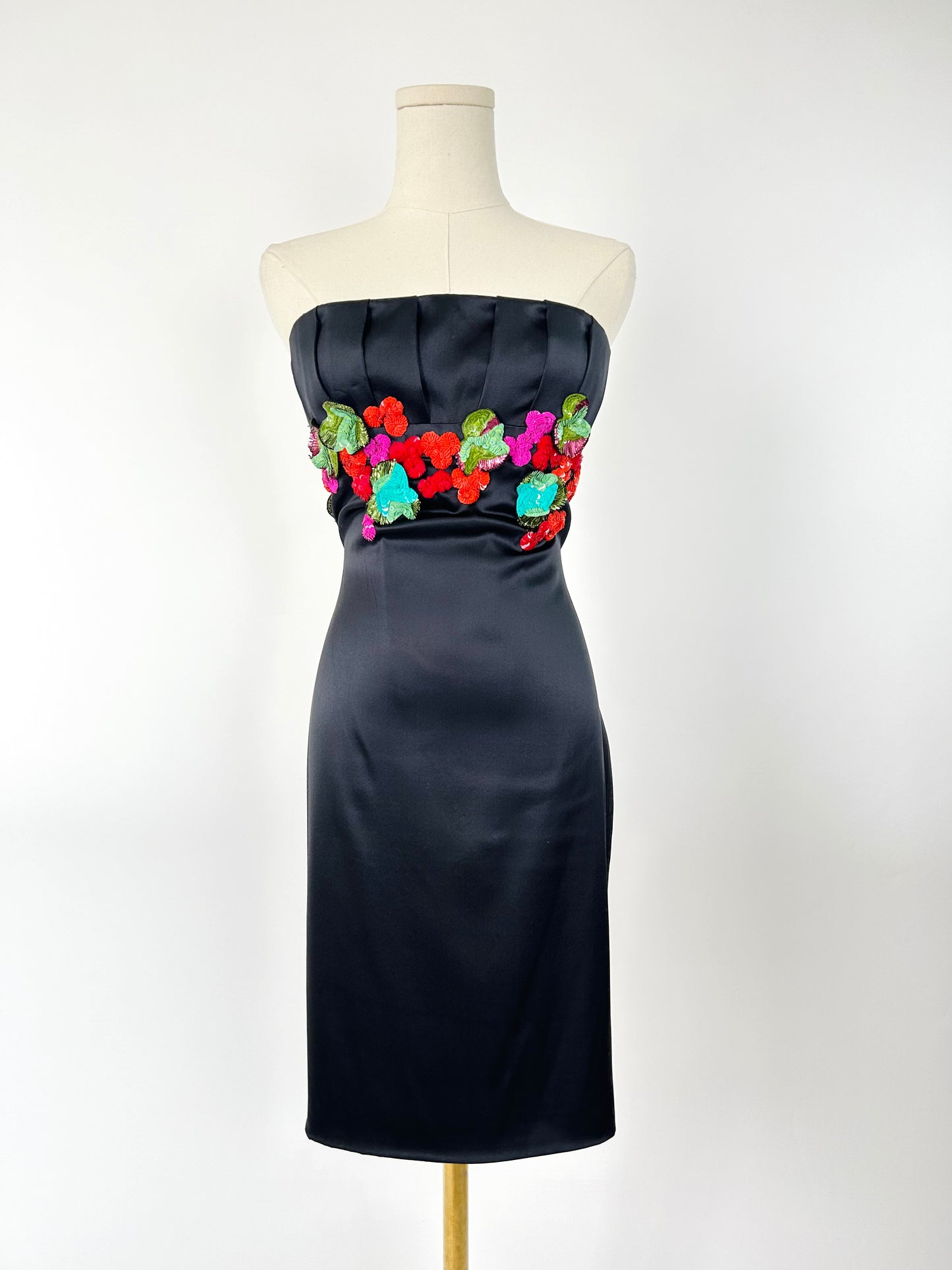 Vintage Roberto Cavalli Black Sequin Dress