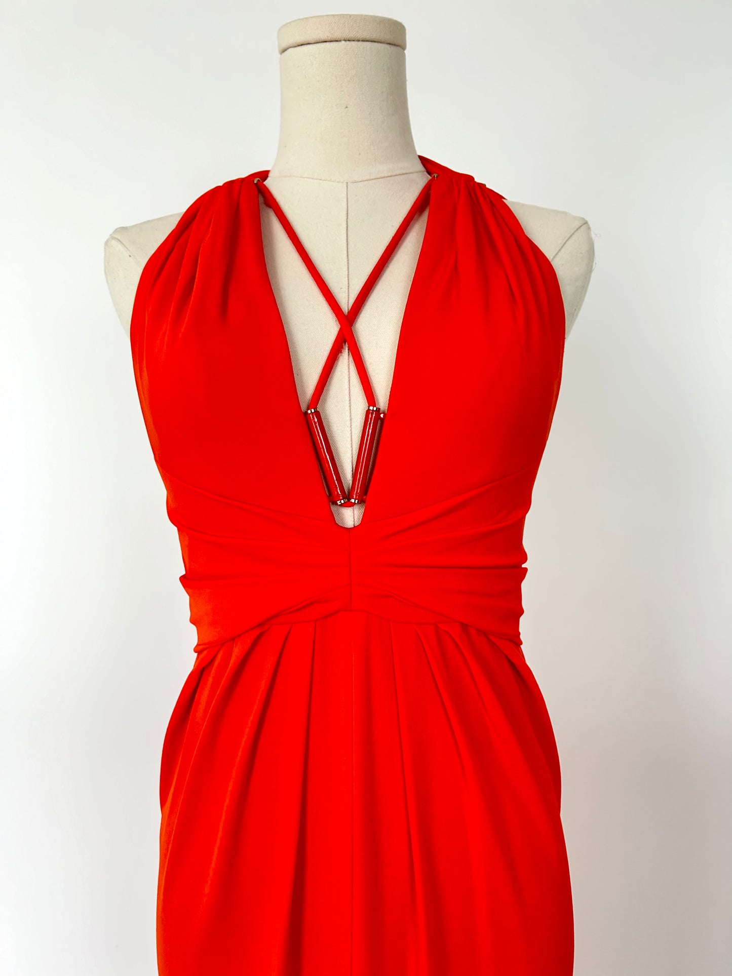 Vintage Roberto Cavalli Coral Dress