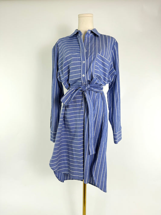 Finley Stripe Oxford Shirt Dress