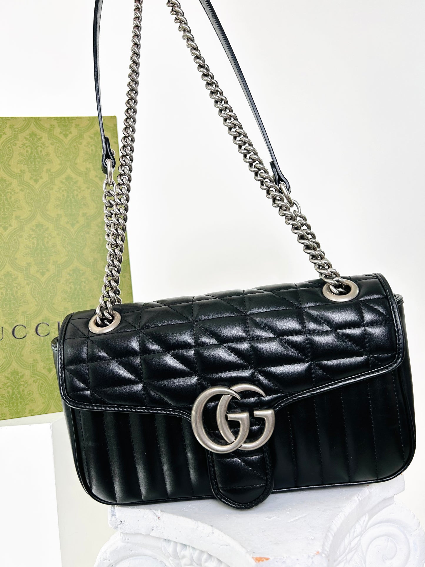 Gucci Marmont Black Bag
