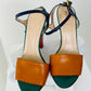 Vintage Fendi Color Blocked Heels